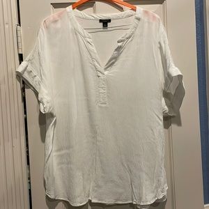 Ann Taylor Factory, size large, drop shoulder top